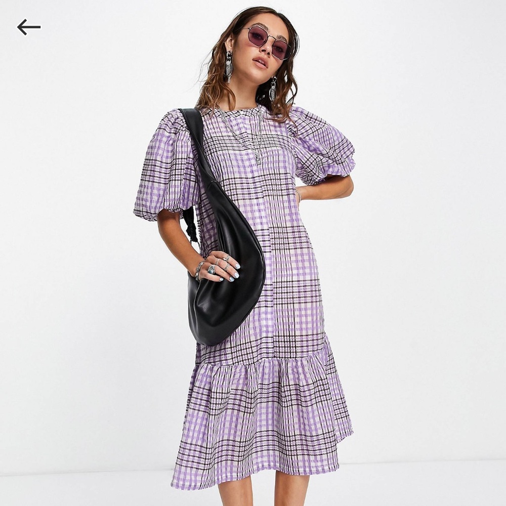Purple Summer Dress